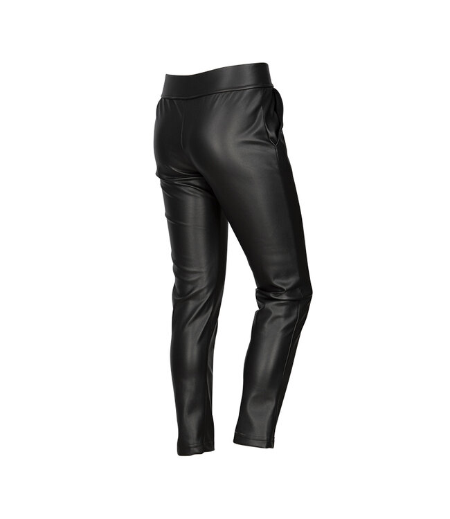 KIEstone Meisjes broek - Fish - Zwart