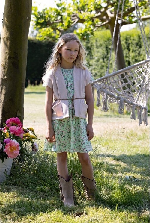 Romantische hippe kinderkleding