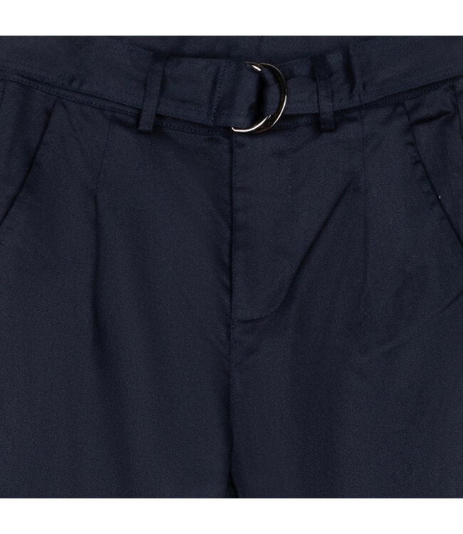 Indian Blue Jeans Meisjes pantalon broek wide fit cargo - Navy blauw