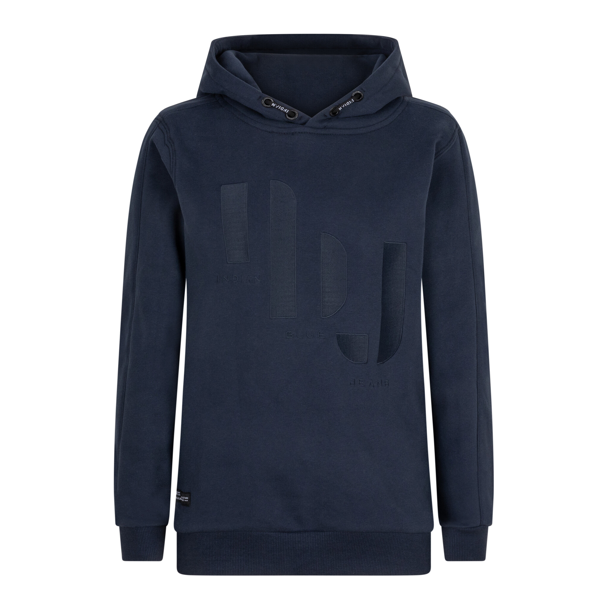 Indian Blue Jeans Jongens hoodie ibj brushed - Navy blauw