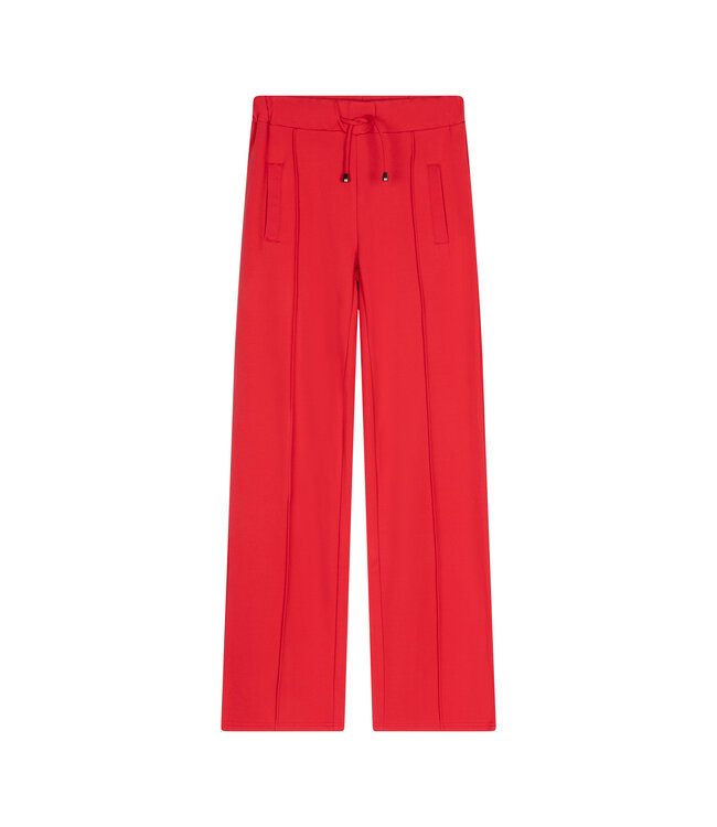 Indian Blue Jeans Meisjes sport broek wide fit - Poppy rood