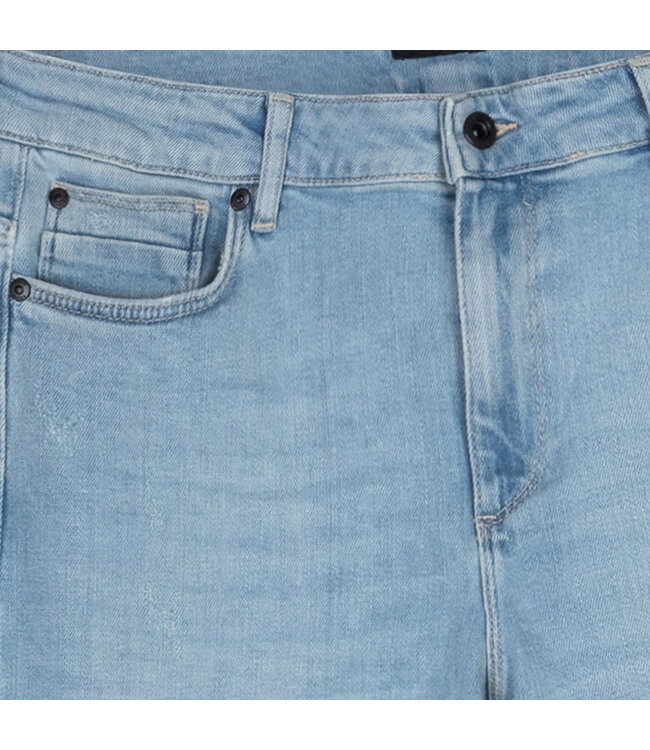 Rellix Jongens jeans broek wide straight fit - Licht blauw denim