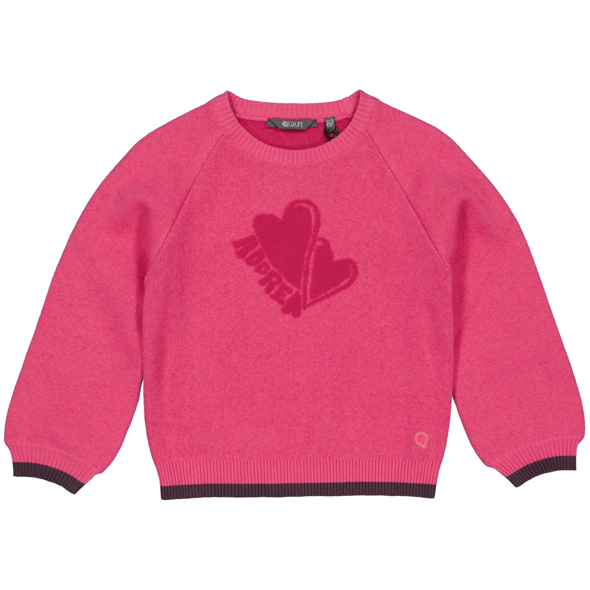 Meisjes sweater - Diek - Hot roze