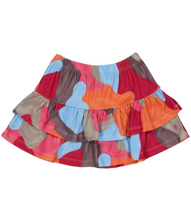 Quapi Meisjes rok - Djess - AOP Multi camo