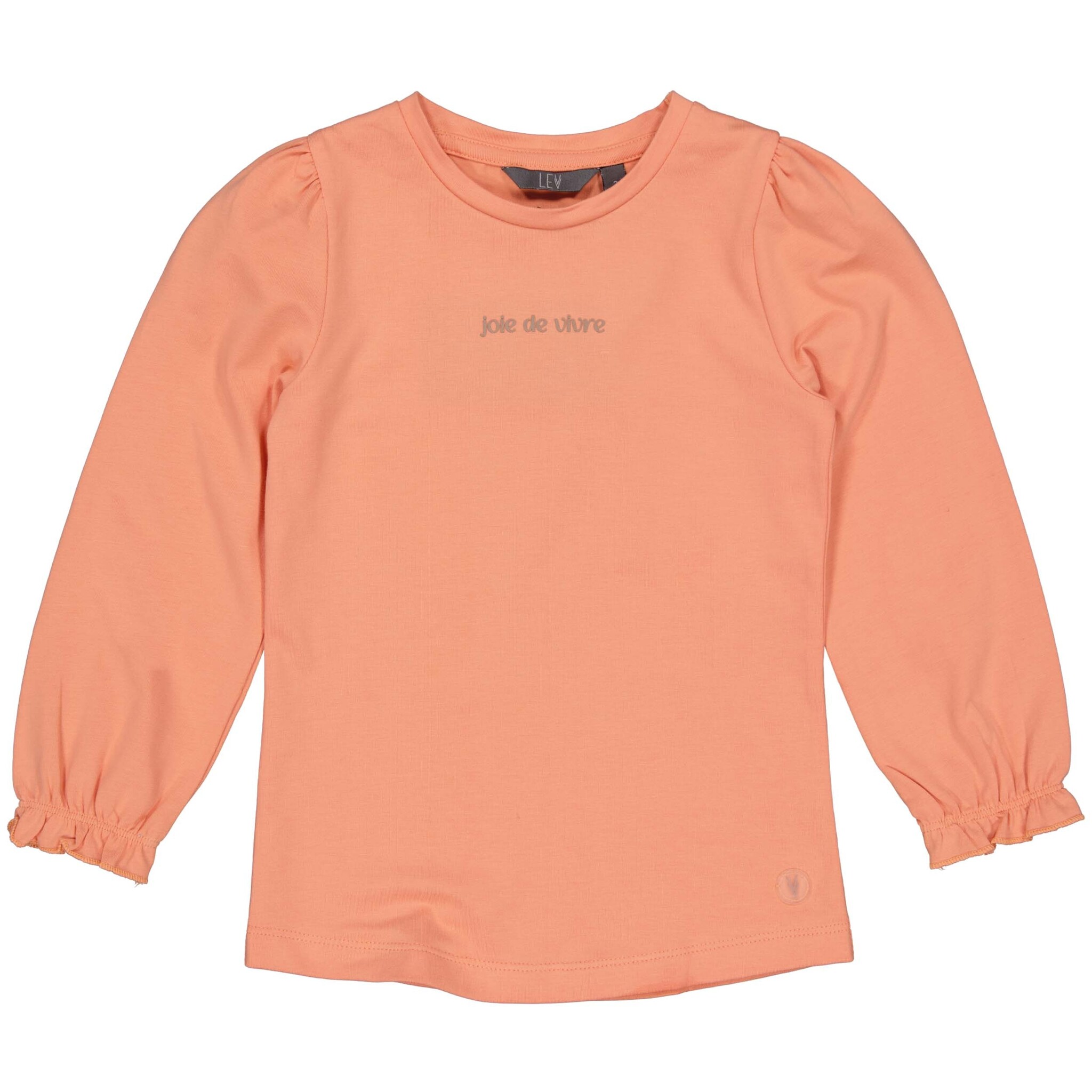 LEVV Little Meisjes shirt - Peggy - Koraal