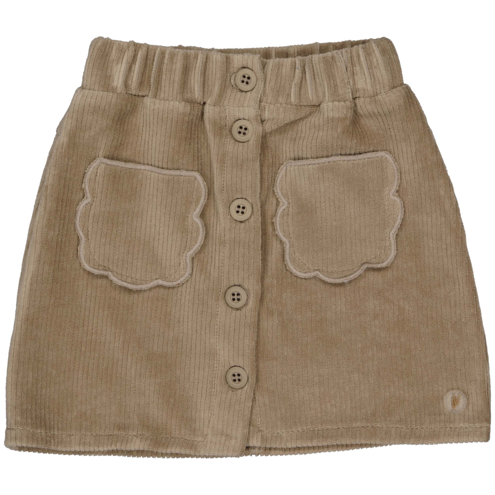 LEVV Little Meisjes rok - Polien - Donker taupe