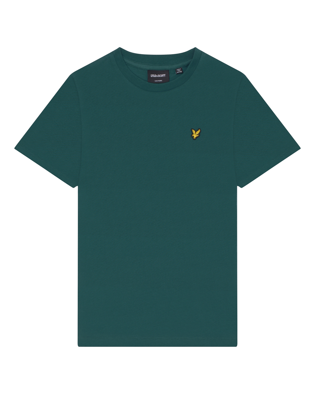 Lyle & Scott T-shirt plain - X310 Deep Emerald groen