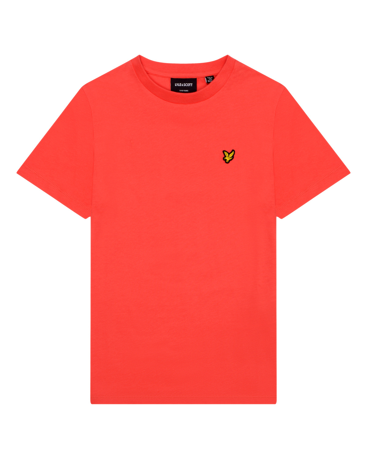 Lyle & Scott T-shirt plain - X312 Radical koraal