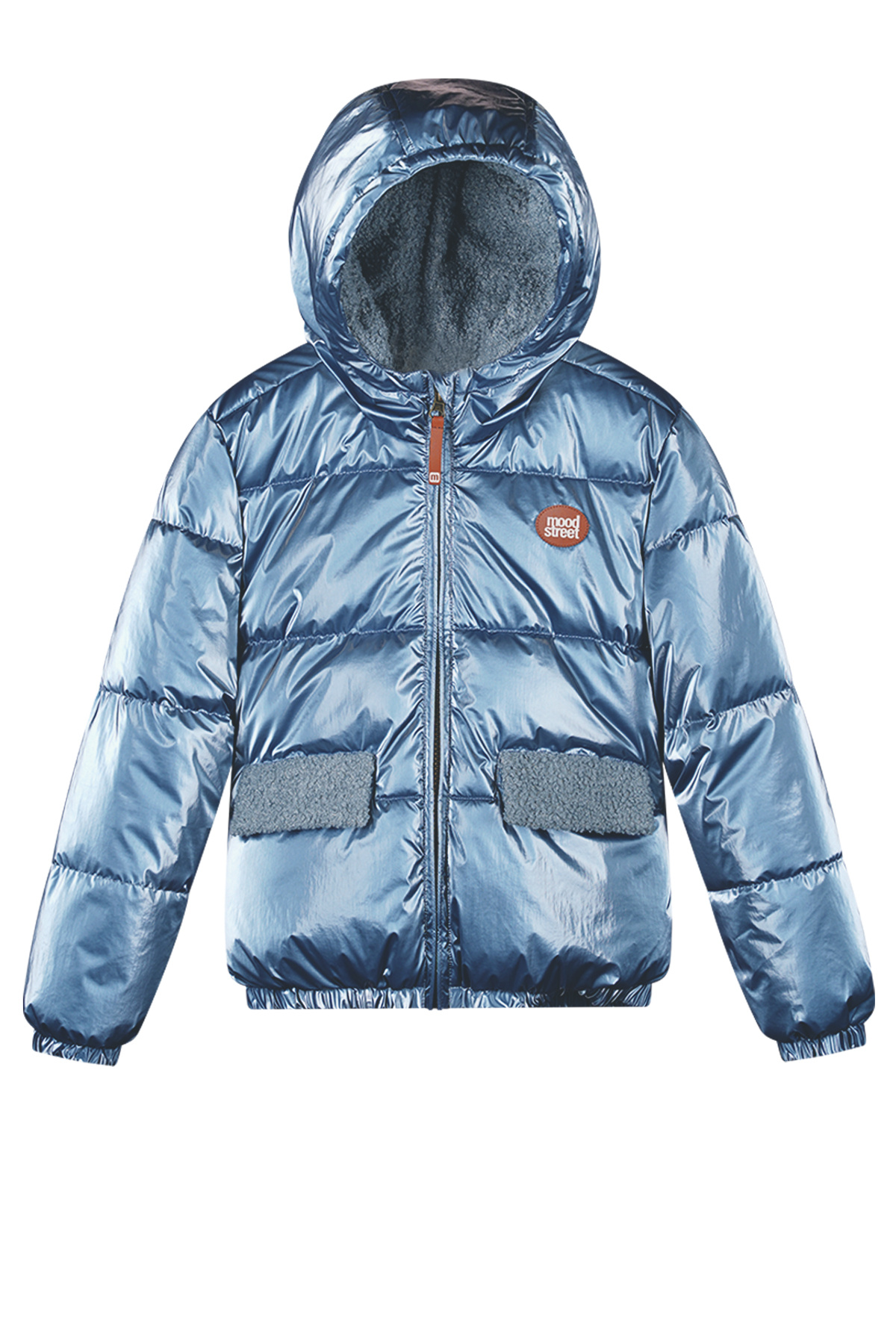Moodstreet Meisjes winterjas - Julie - Ice blauw Moodstreet Meisjes winterjas - Julie - Ice blauw