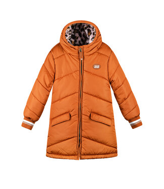 Moodstreet Meisjes winterjas parka - Jara - Rust