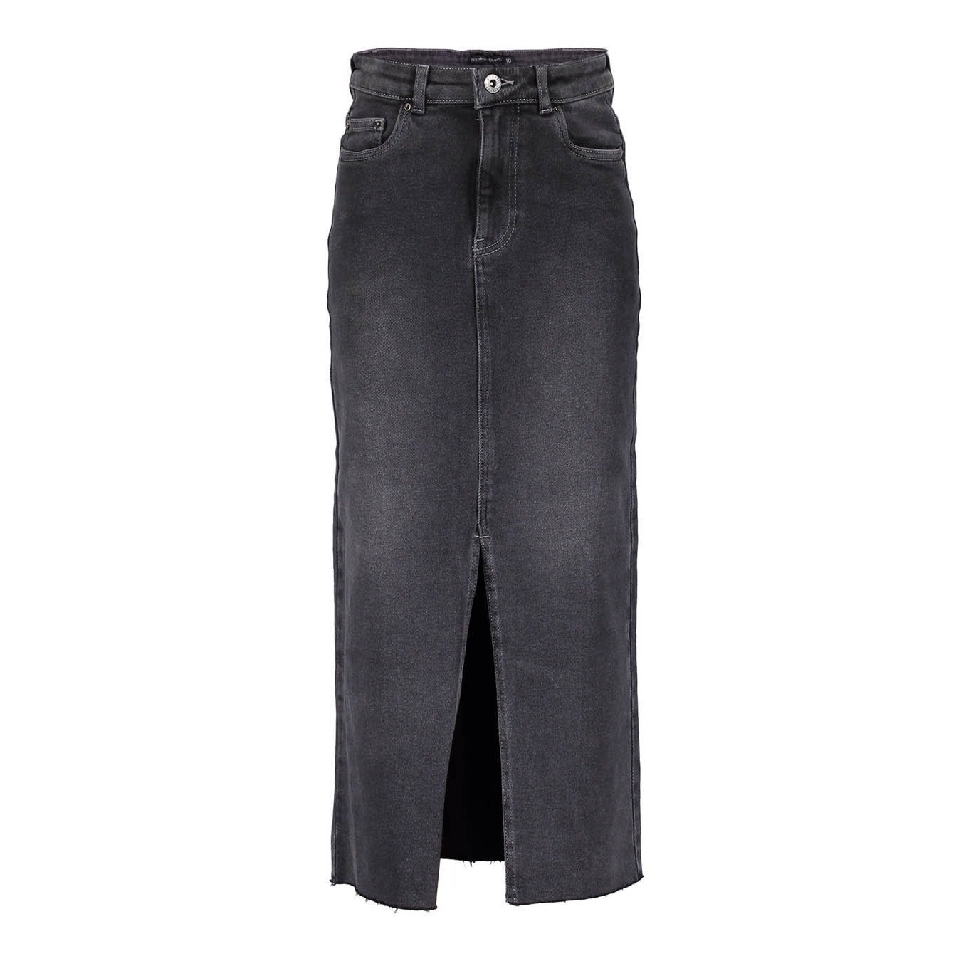 Frankie & Liberty Meisjes rok - Denim Maxi Skirt - Off Black Denim Frankie & Liberty Meisjes rok - Denim Maxi Skirt - Off Black Denim