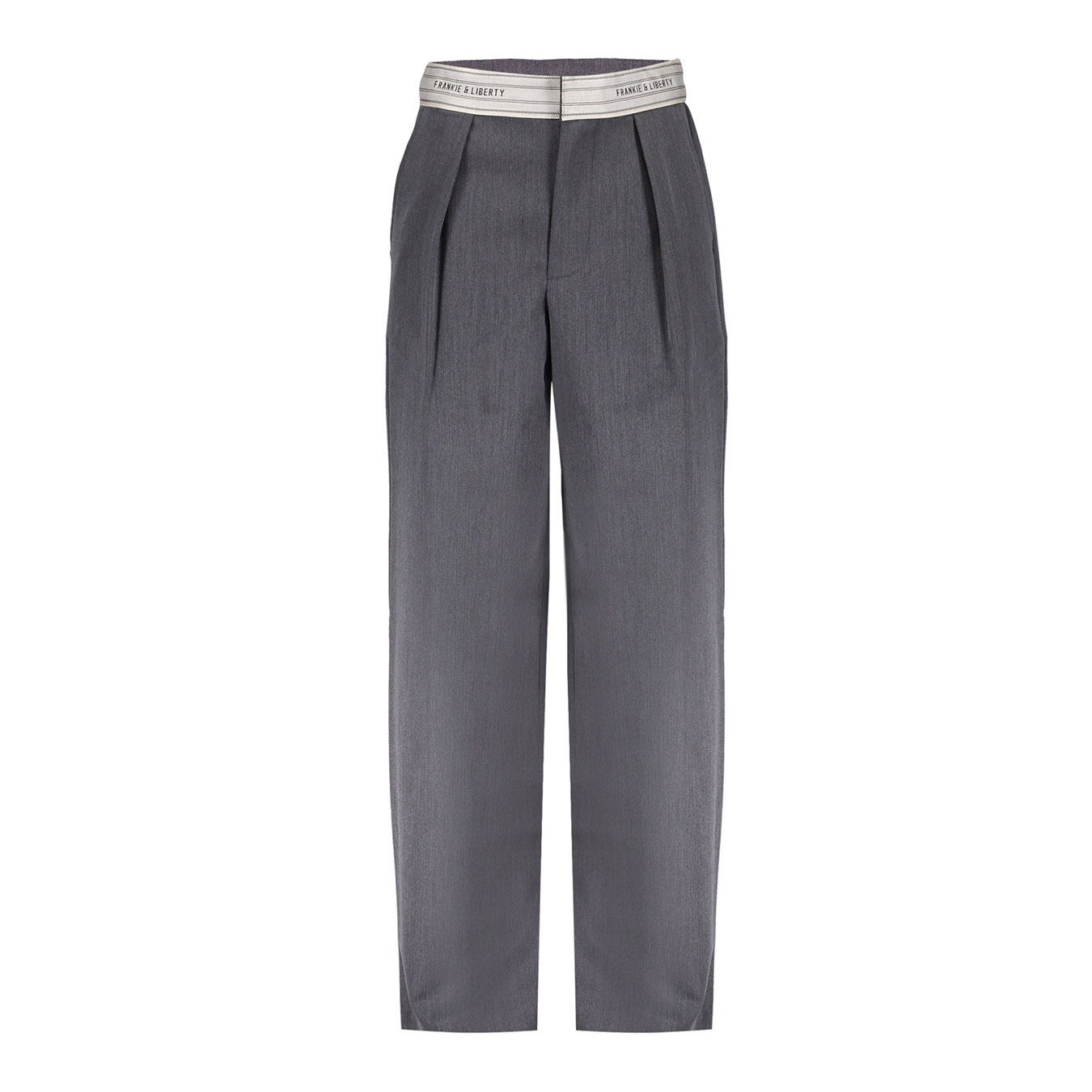 Frankie & Liberty Meisjes broek - Pixie - 04.4 Dark Warm Grey