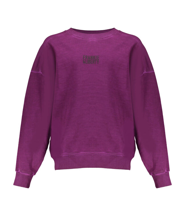 Frankie & Liberty Meisjes sweat shirt - Paris - Purple Pink