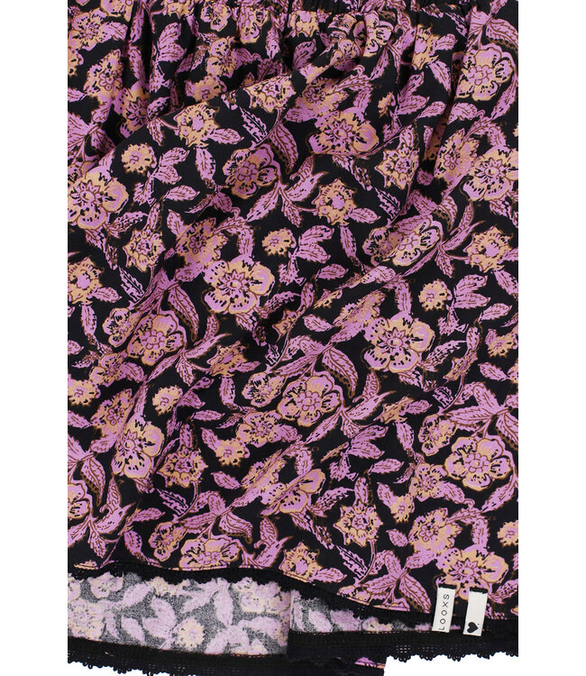 LOOXS Little Meisjes rok print - Herfst bloemen