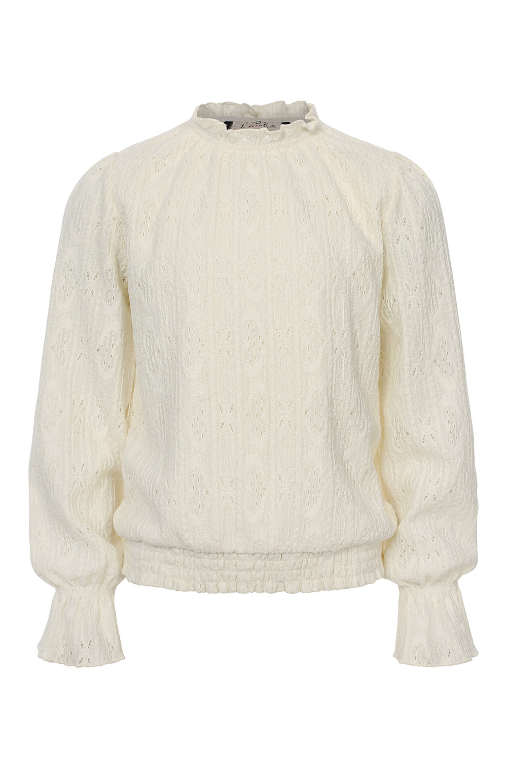 LOOXS 10sixteen Meisjes top kant - Creme