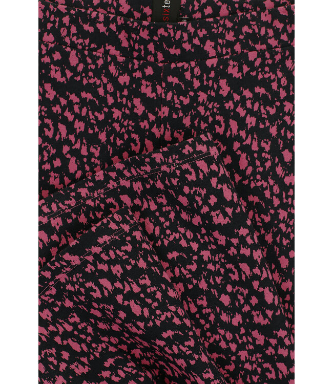 LOOXS 10sixteen Meisjes flair broek - Mauve stippen