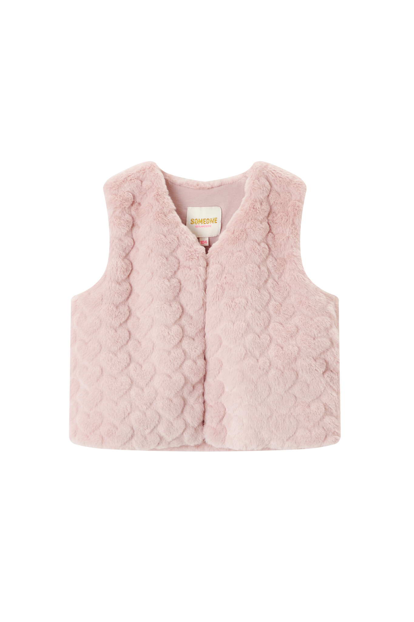 Someone Meisjes gilet - Oud roze