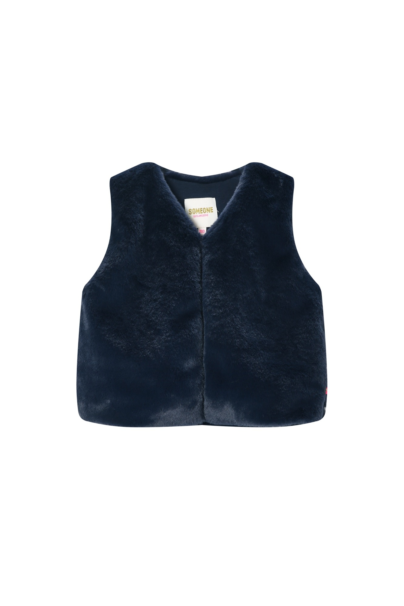 Someone Meisjes gilet - Navy blauw Someone Meisjes gilet - Navy blauw