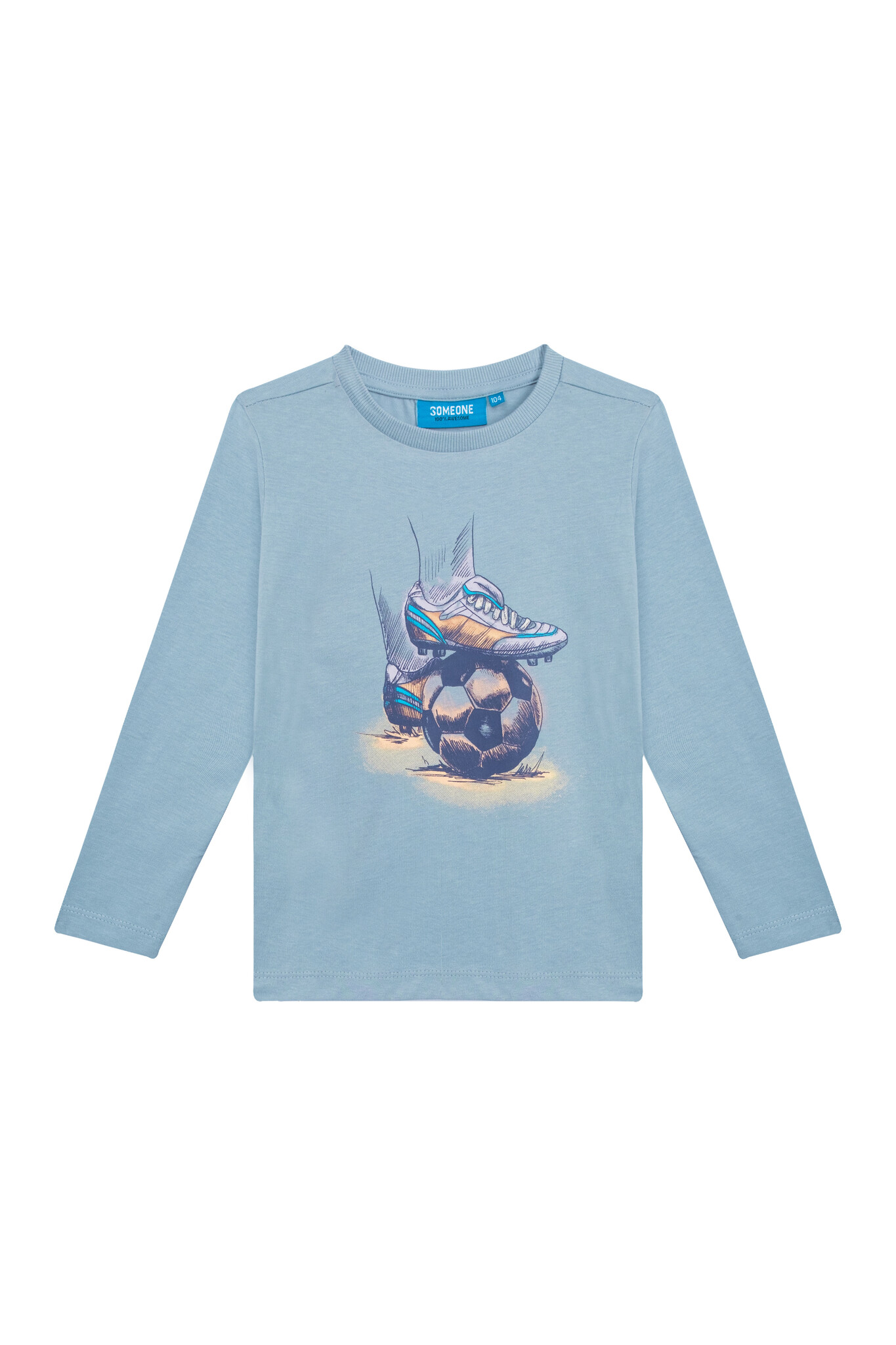 Someone Jongens t-shirt LS - Licht blauw Someone Jongens t-shirt LS - Licht blauw