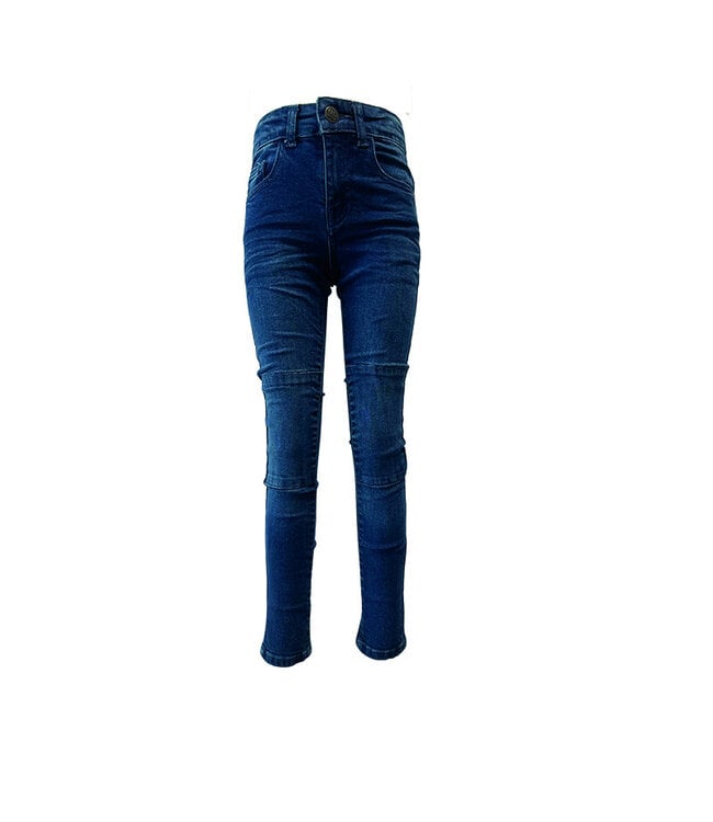 Dutch Dream denim Jongens jeans broek skinny fit hyper stretch - Rangi - Donker blauw