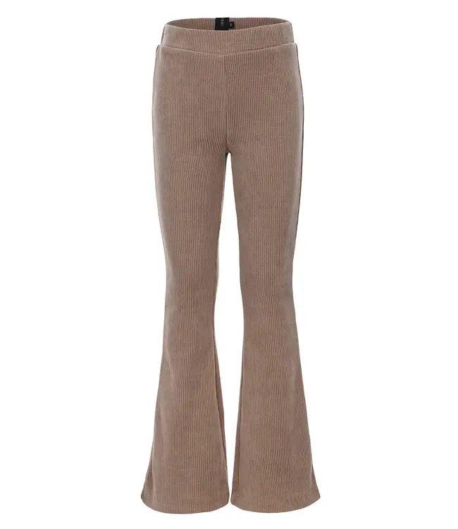 LOOXS 10sixteen Meisjes flair broek - Taupe grijs