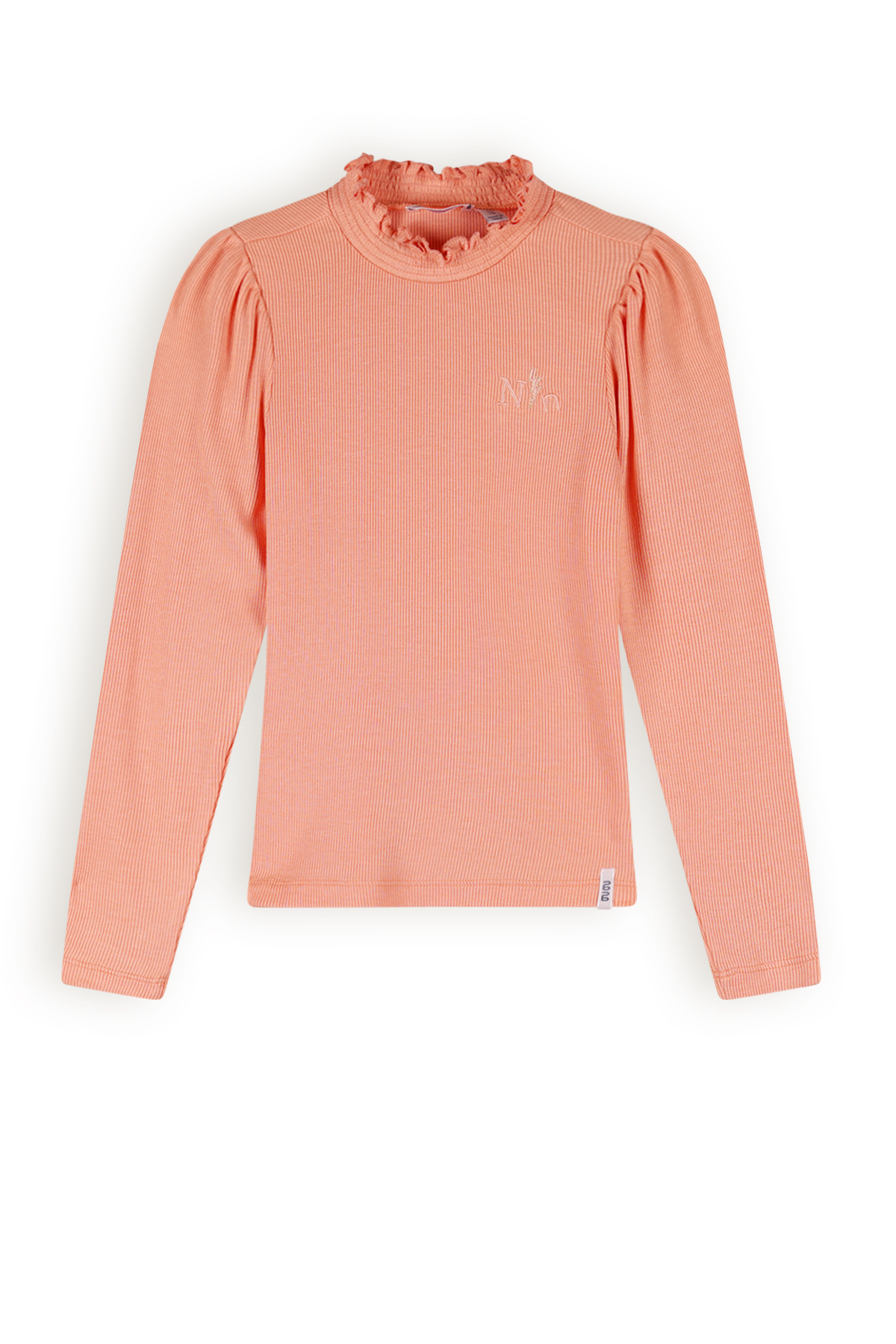 NoNo Meisjes t-shirt rib jersey - Koss - Melody Melon