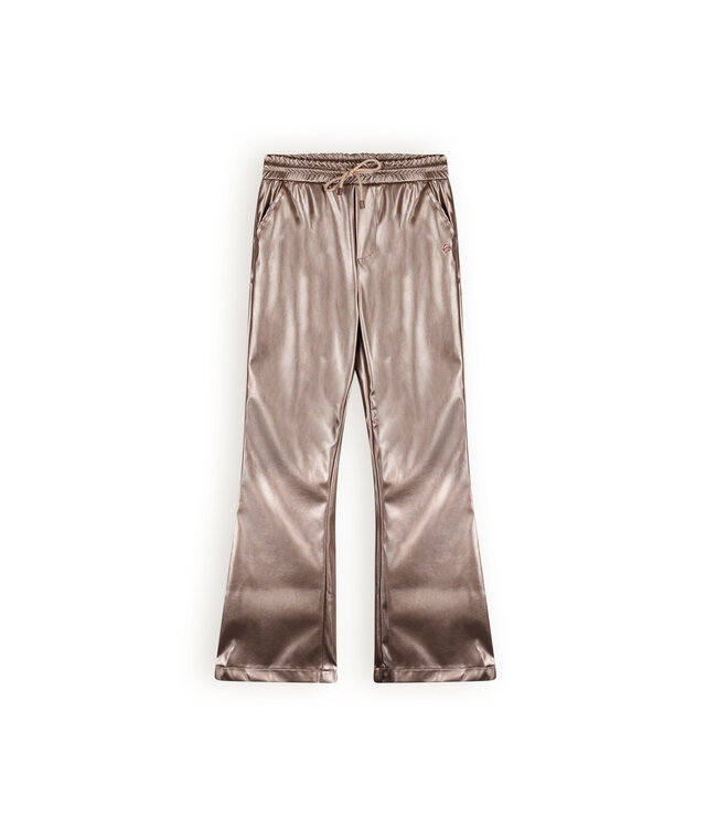 NoNo Meisjes flair broek coated - Suna - Zand blush