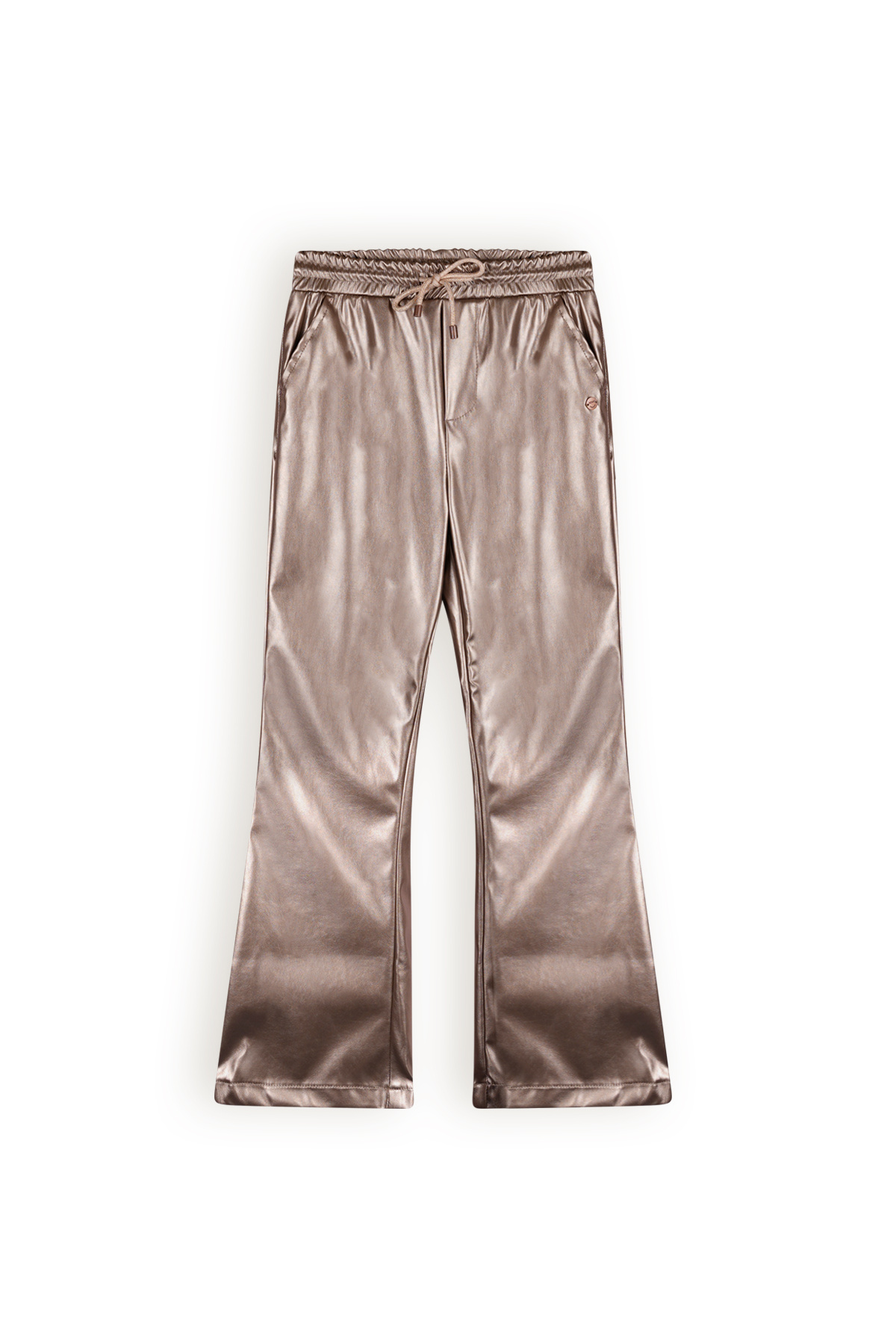 NoNo Meisjes flair broek coated - Suna - Zand blush