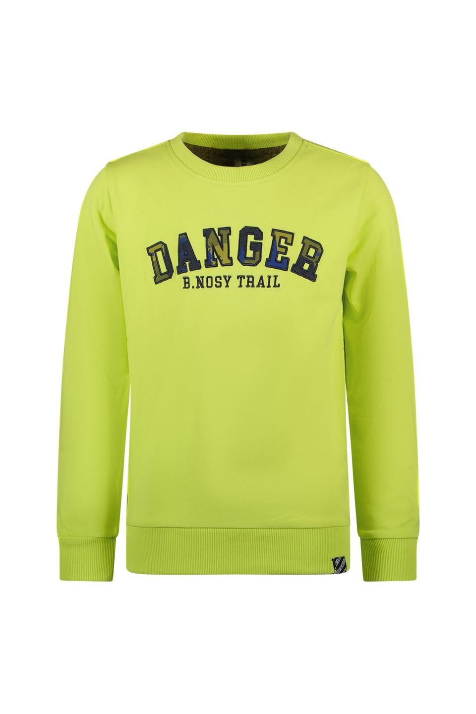 B.Nosy Jongens sweater - Sef - Sharp groen