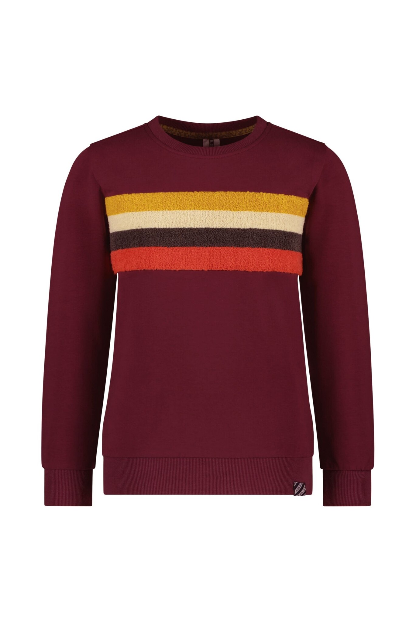 B.Nosy Jongens sweater - Sven - Grape Wine