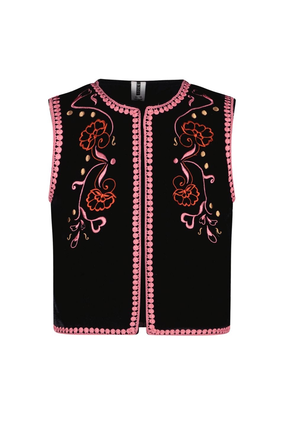 B.Nosy Meisjes gilet - Gaby - Zwart