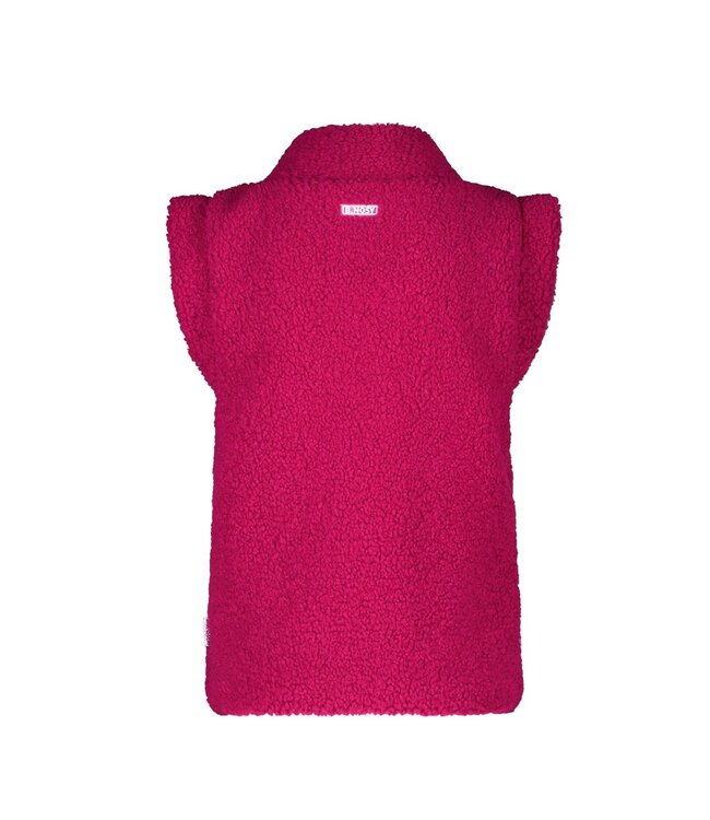B.Nosy Meisjes gilet teddy - Georgie - Ruby roze