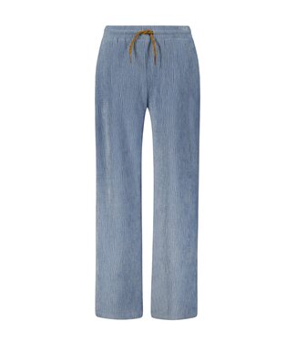 Like Flo Meisjes broek velvet - Fem - Lt denim