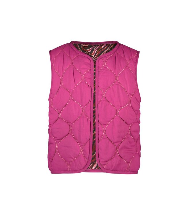B.Nosy Meisjes gilet - Ginny - Gleeful AOP