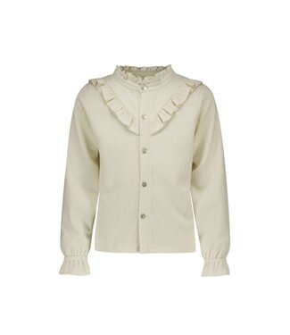 B.Nosy Meisjes blouse - Beau - Ecru