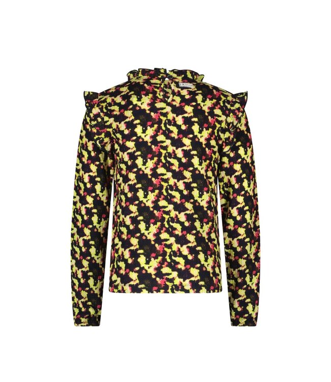B.Nosy Meisjes top - Billie - Electric AOP
