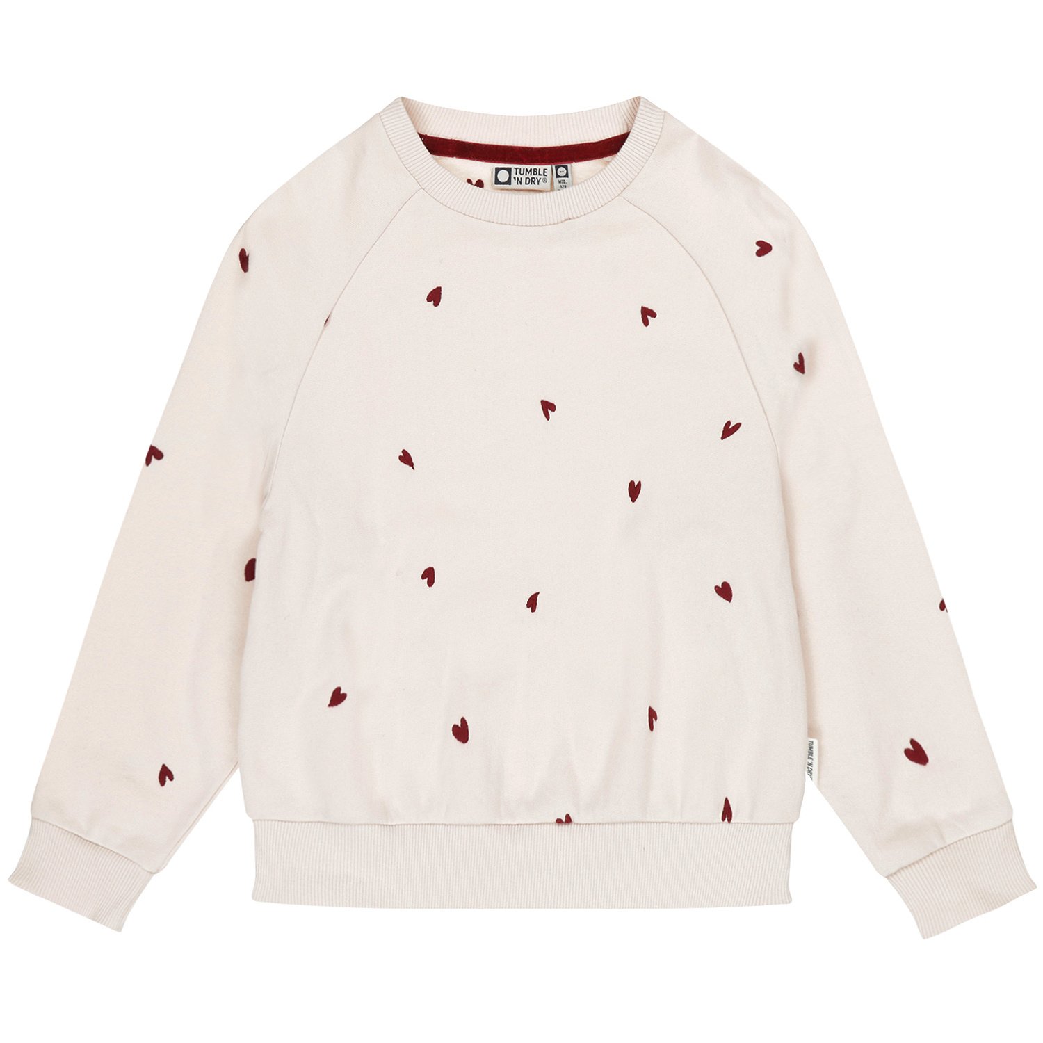 Tumble & Dry Meisjes sweater - Belle Plagne - Parel