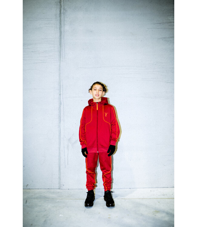 Touzani Vest - OSHIBA - Rood