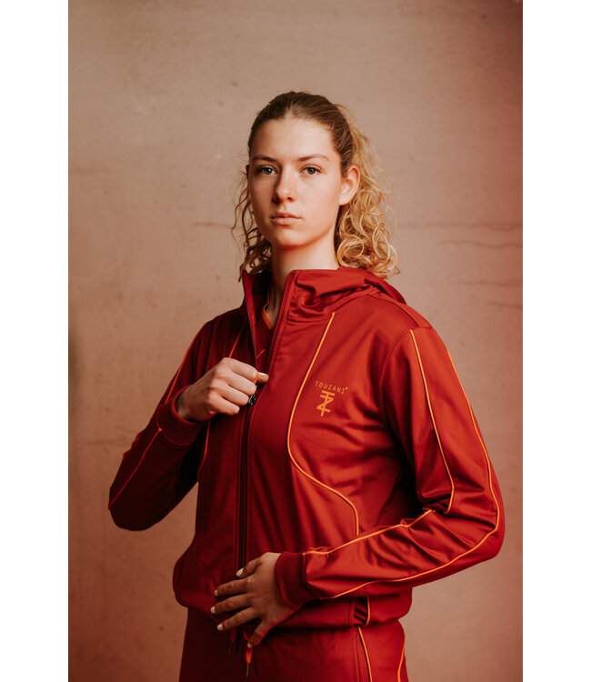 Touzani Vest - OSHIBA - Rood