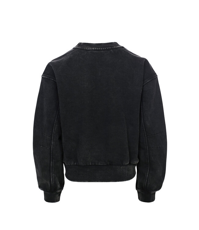LOOXS 10sixteen Meisjes sweater - Acid zwart