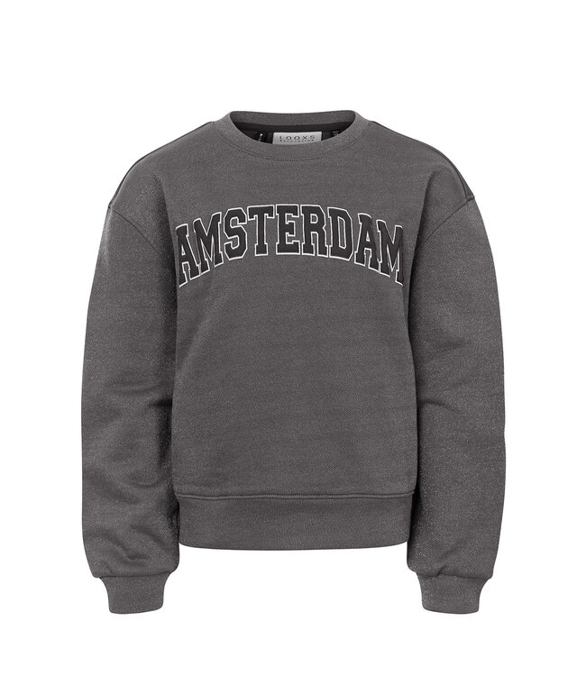 LOOXS 10sixteen Meisjes sweater - Zilver