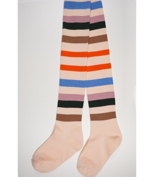 NoNo Meisjes maillot gestreept - Rachel - Pale Blush