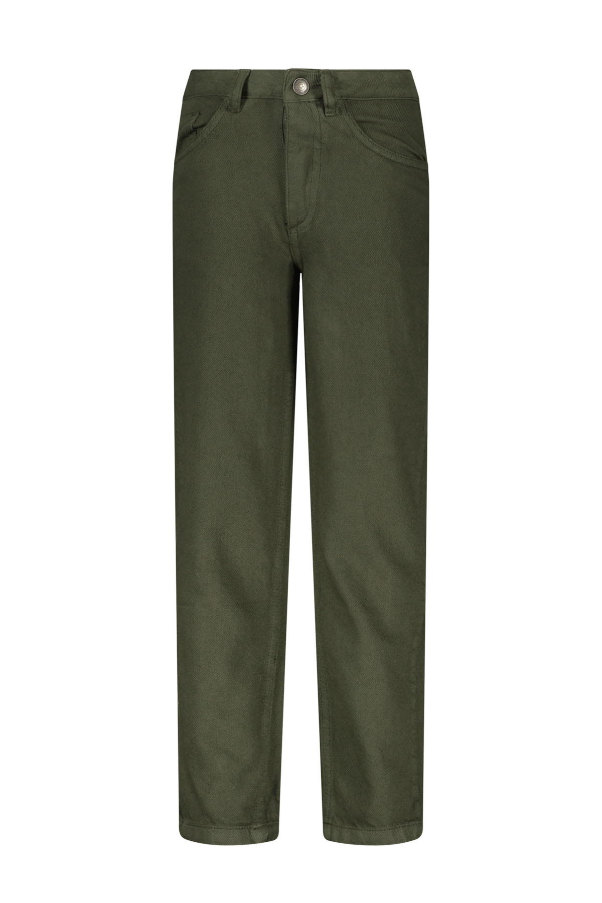 Like Flo Jongens broek twill - Army groen