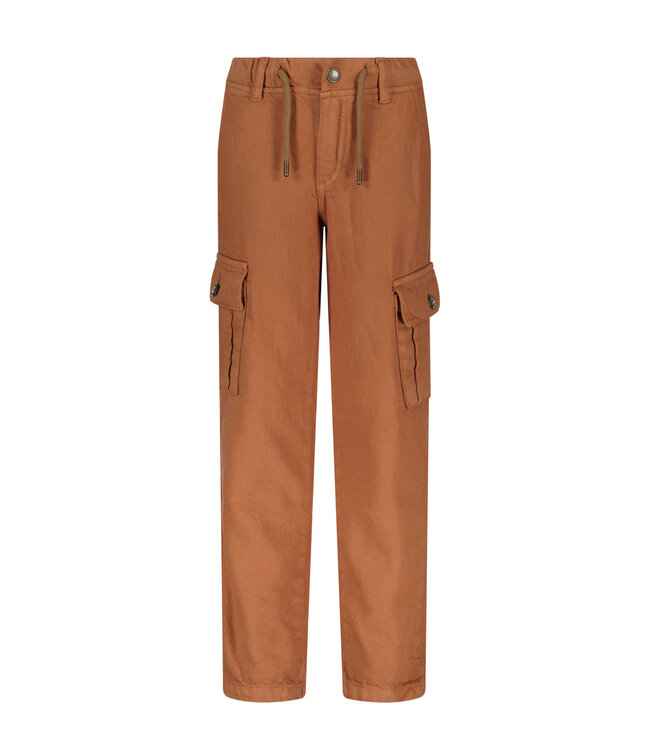Like Flo Jongens cargo broek twill - Terra