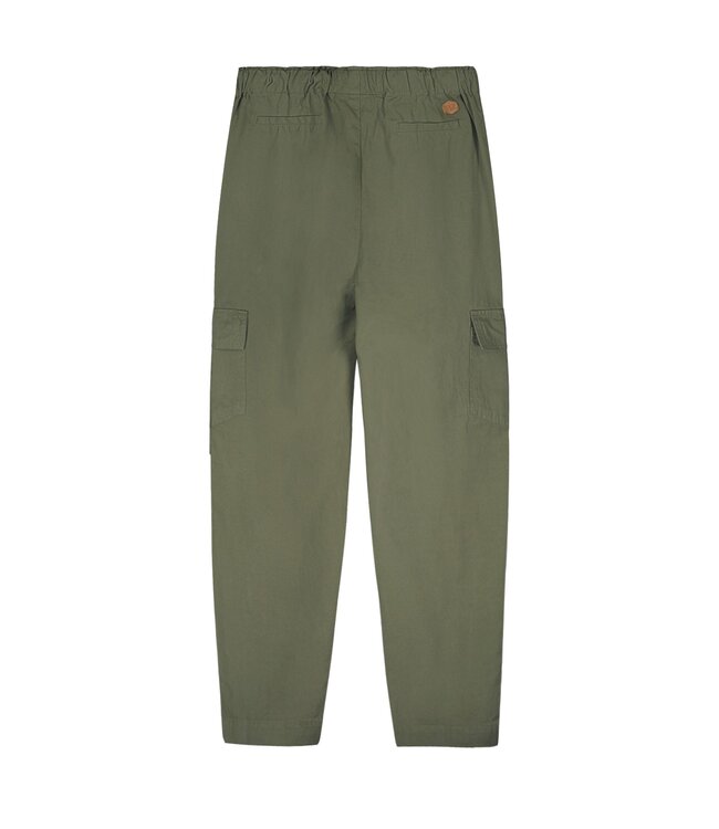 Like Flo Meisjes broek twill - Fien - Army groen
