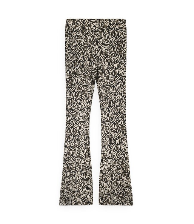 Like Flo Meisjes flair broek viscose - Flore - Antraciet