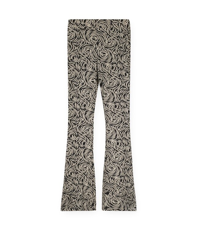 Like Flo Meisjes flair broek viscose - Flore - Antraciet