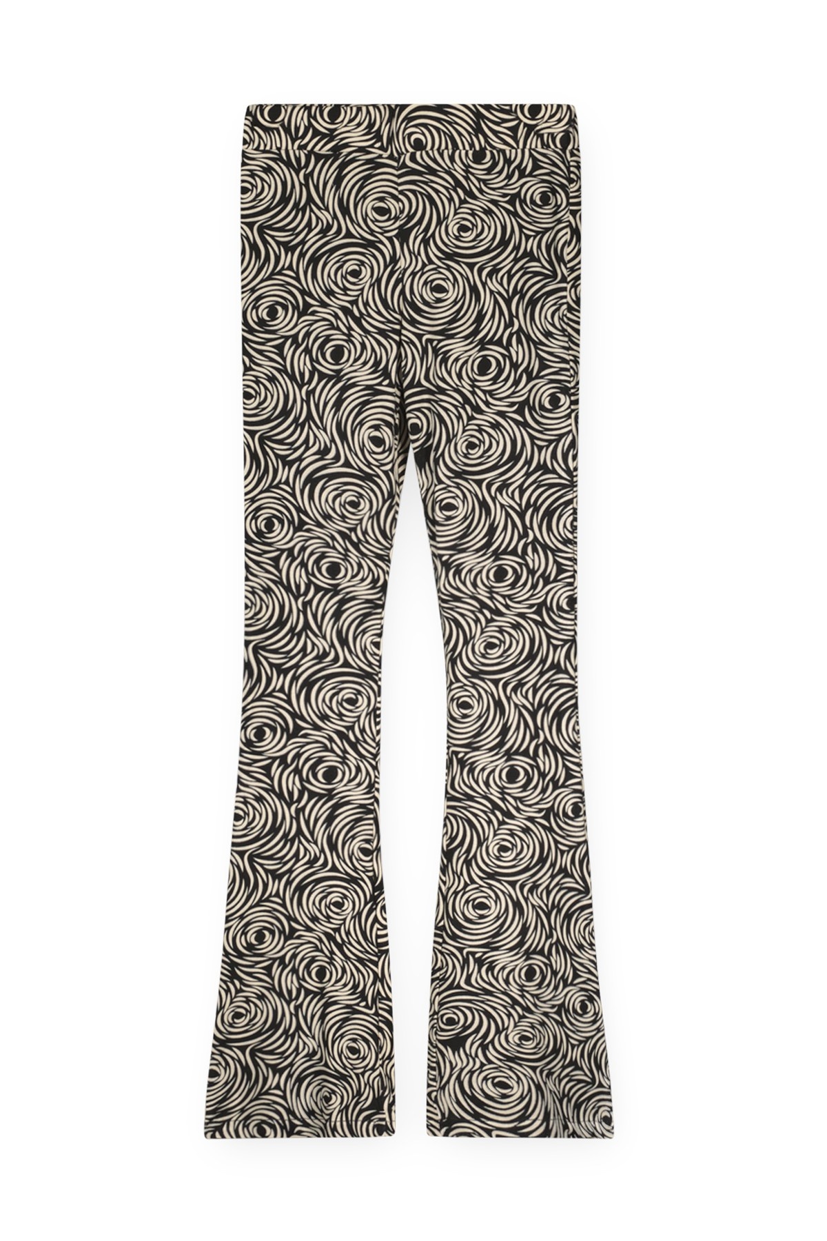 Meisjes flair broek viscose - Flore - Antraciet