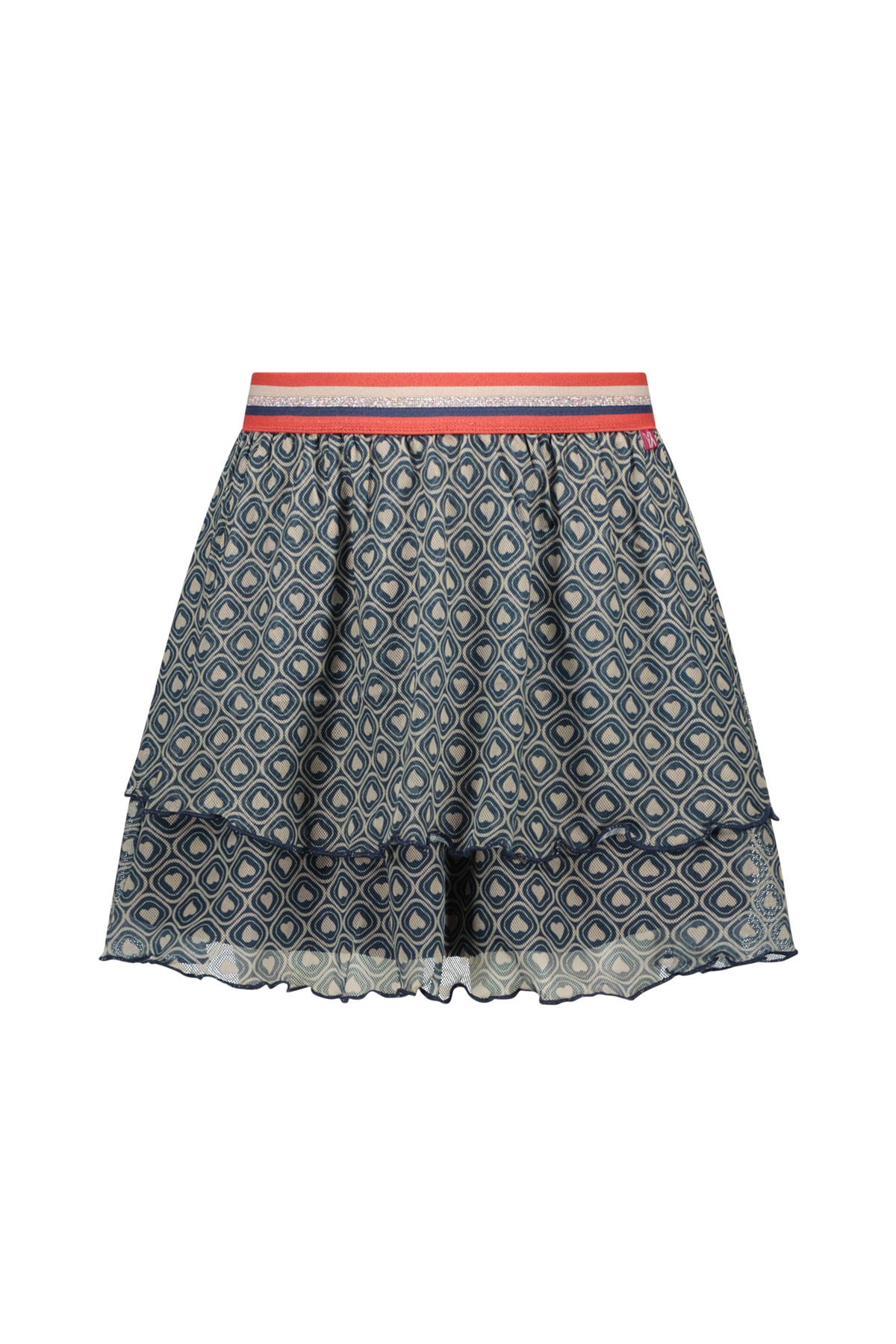MAYCE Meisjes rok mesh - Hartjes MAYCE Meisjes rok mesh - Hartjes