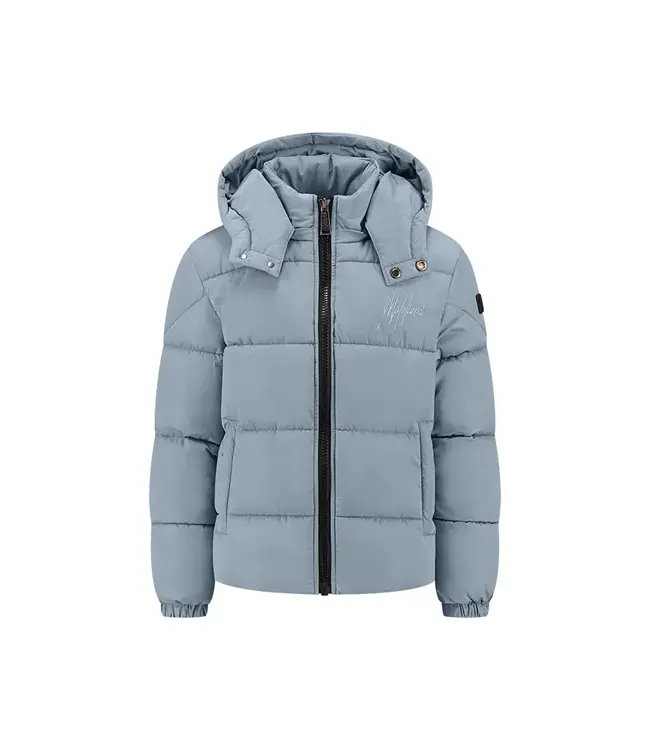 Malelions Winterjas puffer - Ice blauw